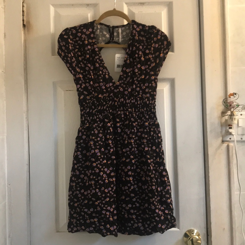 Free People Floral Dress XS NWT
